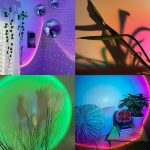 JORETLE Sunset Lamp Projection Lamp USB Sunset Projector Lamp Night Light, 16 Colors 180 Degree Rotation Color Changing Projection Light for Photography, Bedroom, Living Room, Party - Image 7